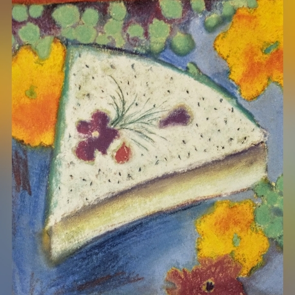 Provence Fromage by Certified International - Square Cheese Plate - Picture 6 of 8